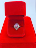 Anillo de Piedra luna en cabujón