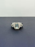 Anillo de Aguamarina