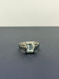 Anillo de Aguamarina