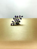 Anillo de Amatista diseño racimo